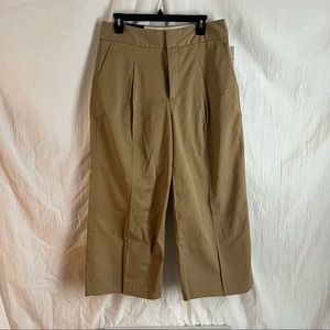 NWT Gap High Rise Wide Leg Khaki